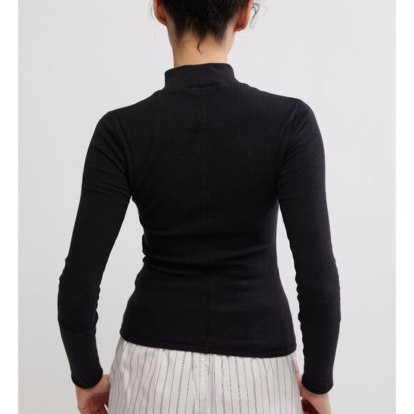 FREE PEOPLE Rickie Top / Black - Picture 7 of 8